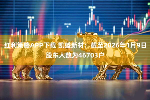 红利策略APP下载 凯盛新材：截至2026年1月9日股东人数为46703户
